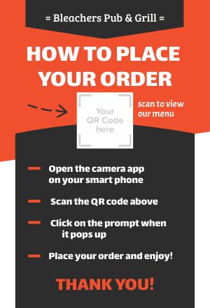 QR Code Tent Card