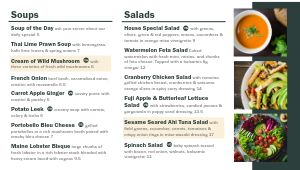 Game Day Deals Vertical Digital Menu Board